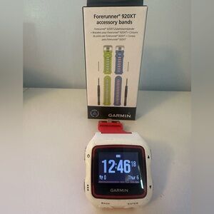 Garmin Forerunner 920XT Red and White Smartwatch